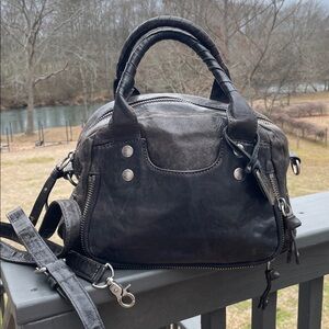 🖤🩶Frye Elaine Satchel Crossbody Bag